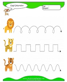 Çizgi Çalışma Sayfaları
